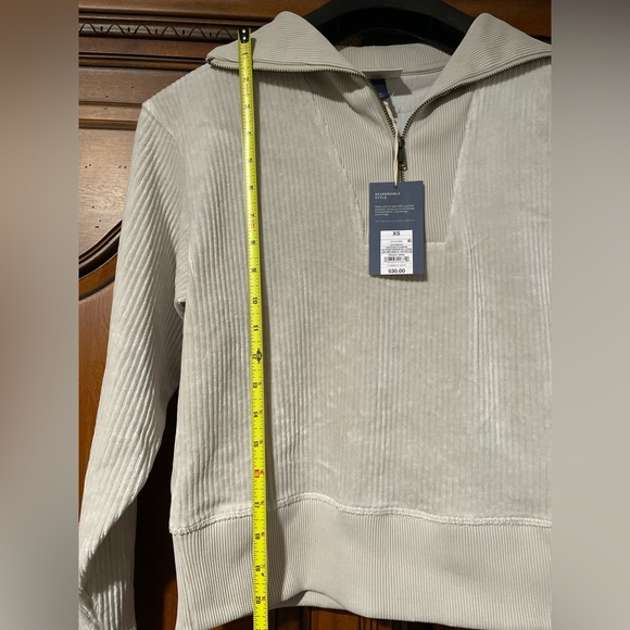 Universal Thread Sweater Ribbed 1/2 Zip Womens - Picture 6 of 6